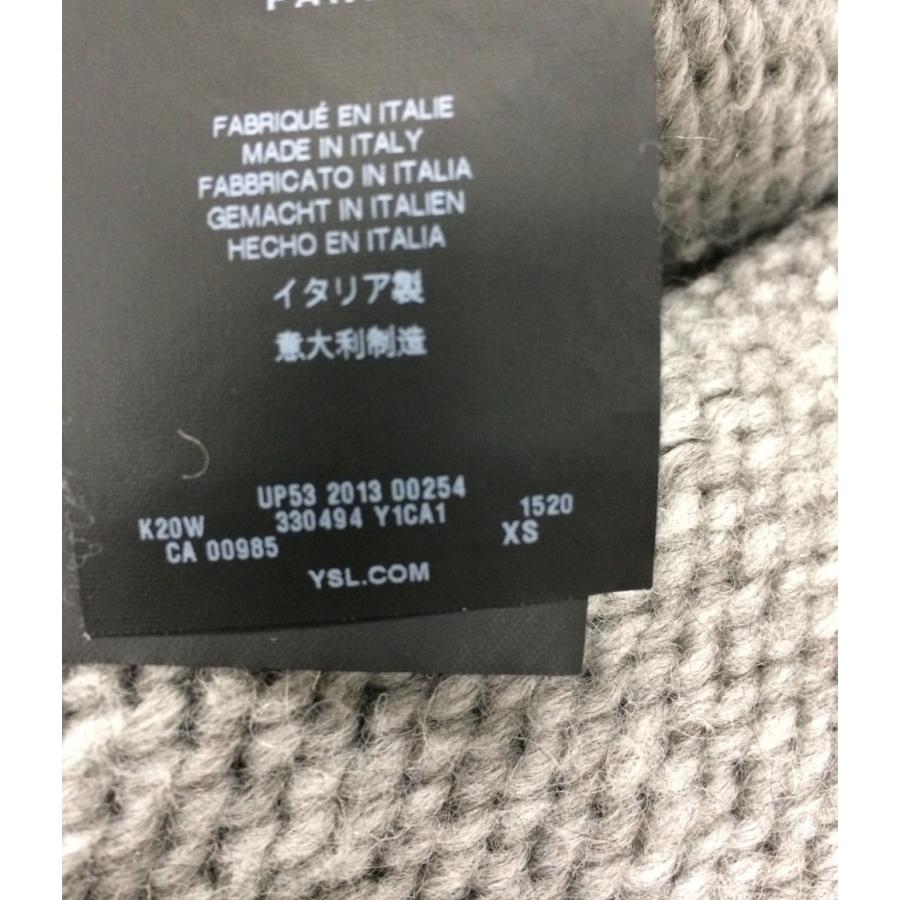 注文後の変更キャンセル返品 サンローランパリ SAINT LAURENT PARIS サイズ:S エルボーパッチメタルクリップ付きフーデッドカーディガン ダークグレー bb33#rinkan A サンローランパリ SAINT LAURENT PARIS サイズ:S 13AW 331616 Y1BZ1 エルボーパッチメタルクリップ付きフーデッドカーディガン(ダークグレー) bb33#rinkan*A
