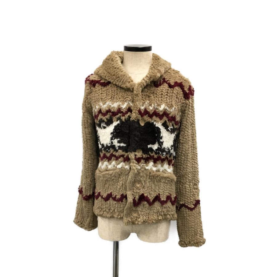 Mサイズ ISAMU KATAYAMA バックラッシュ ラビットファーカウチン Mサイズ ISAMU KATAYAMA バックラッシュ ラビットファーカウチン