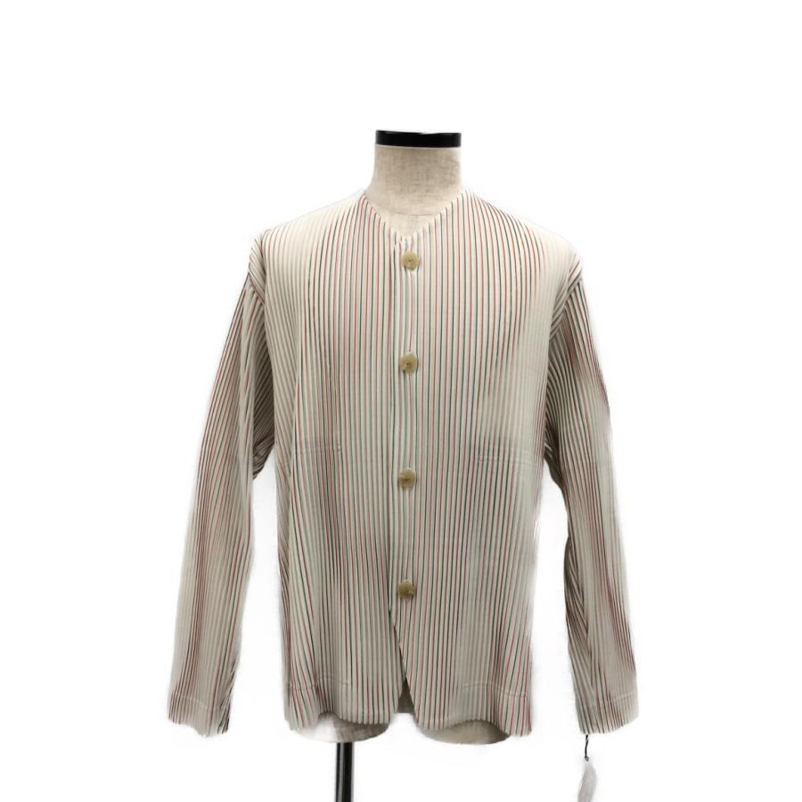 ISSEY MIYAKE 美品 イッセイミヤケ プリーツ加工 ジャケット HOMME  