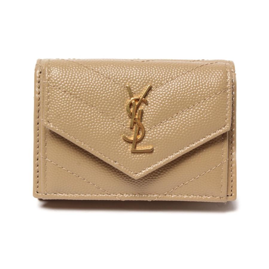美品 サンローランパリ ミニ 三つ折り財布 レディース Saint Laurent Paris 中古 Asm Hugall Fashion ハグオール 通販 Yahoo ショッピング