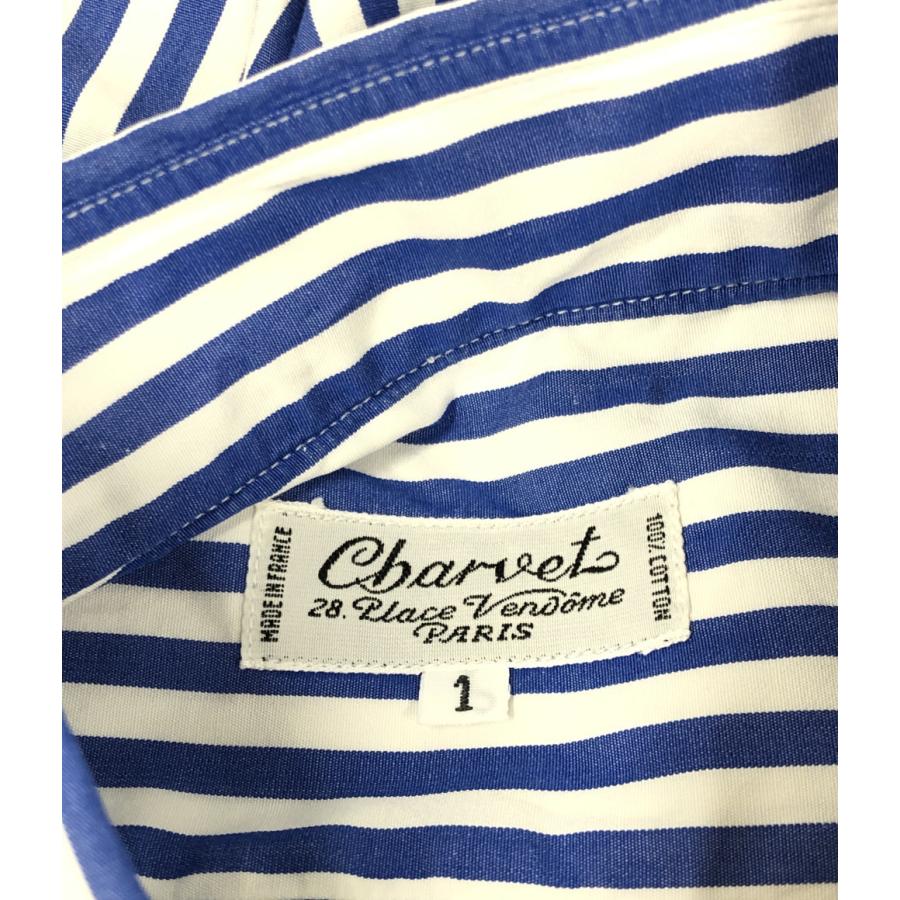 シャルベ 長袖シャツ ストライプ柄 レディース SIZE 1 (XL以上 シャルベ 長袖シャツ ストライプ柄 レディース SIZE 1 (XL以上