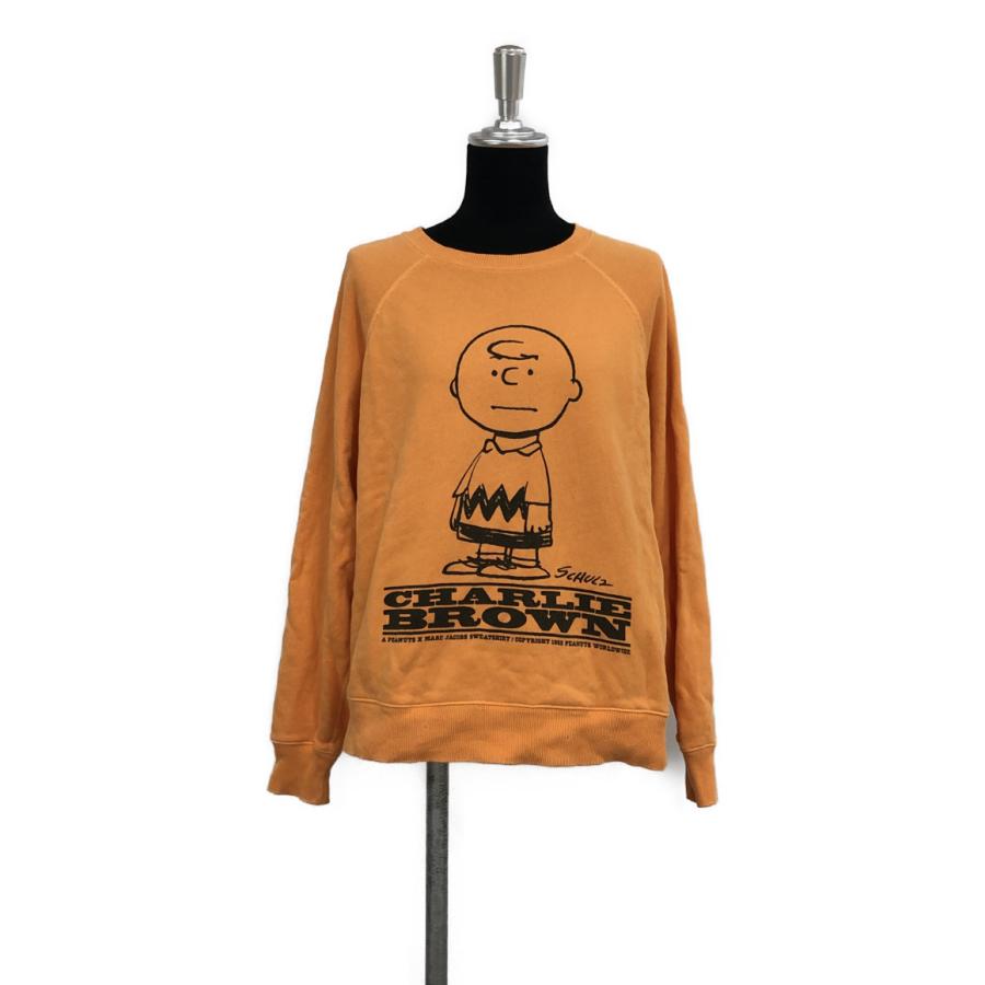 美品 PEANUTS×MARC JACOBS スウェット チャーリーブラウン 美品】PEANUTS×MARC JACOBS スウェット