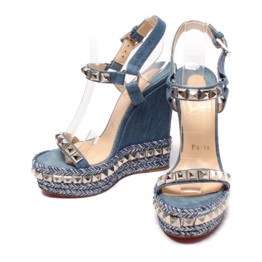 Christian Louboutin クリスチャンルブタン サンダル デニム Christian Louboutin クリスチャンルブタン サンダル デニム