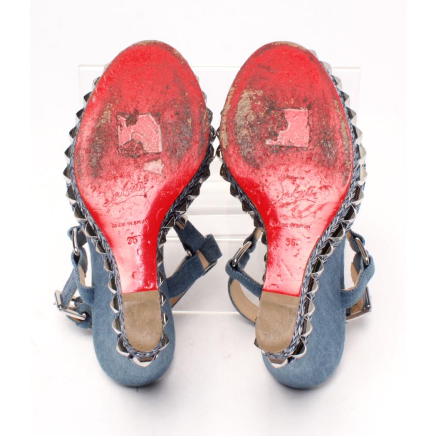 Christian Louboutin クリスチャンルブタン サンダル デニム Christian Louboutin クリスチャンルブタン サンダル デニム
