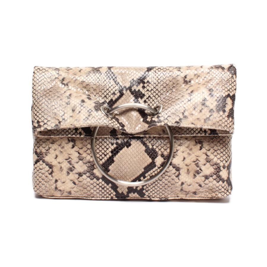 サンドラロバート クラッチバッグ パイソン レディース SONDRA ROBERTS