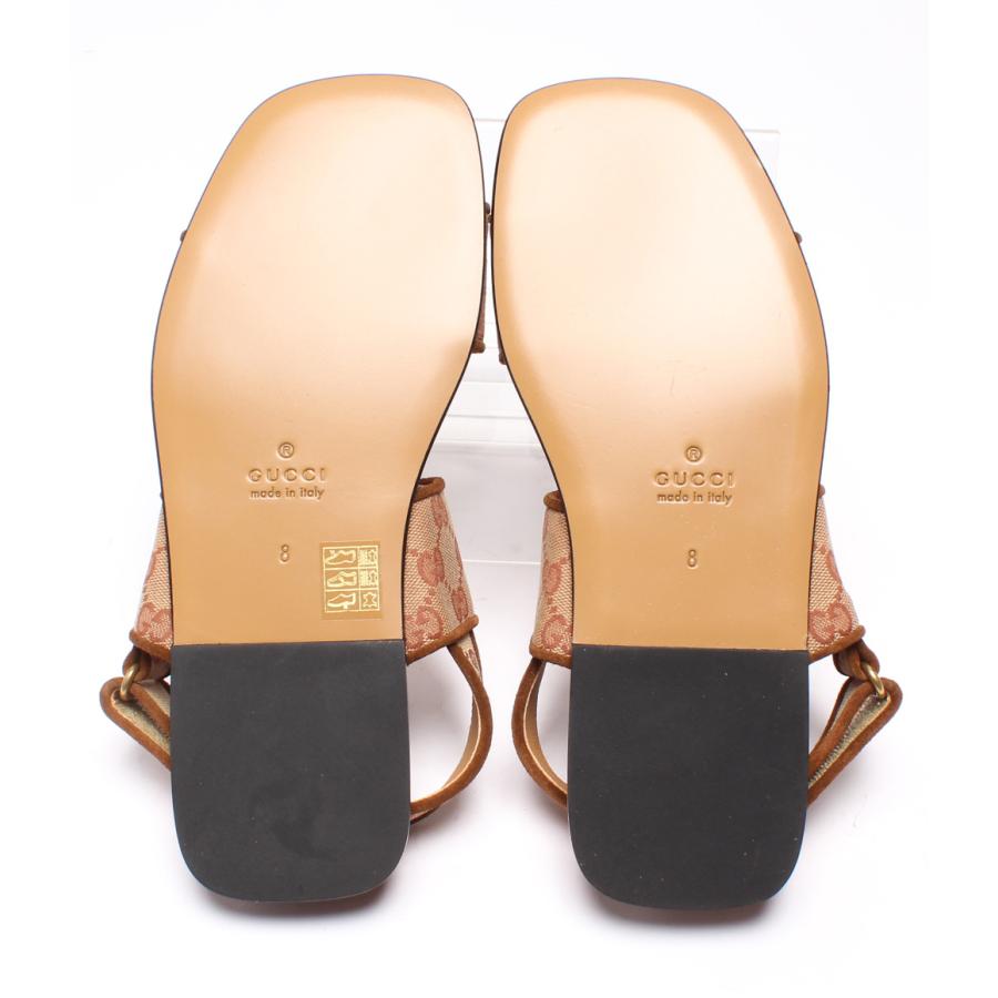 美品 グッチ サンダル GGキャンバス メンズ SIZE 8 (L) GUCCI 中古 