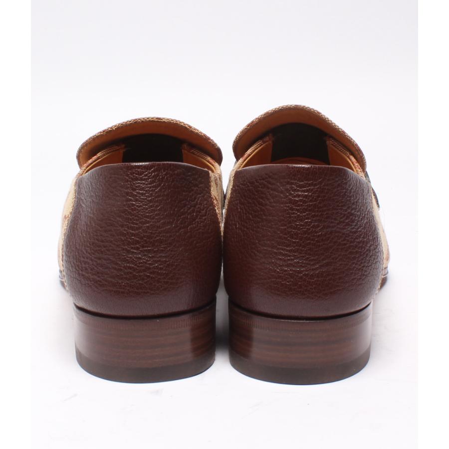 美品 グッチ ビットローファー Ggキャンバス メンズ Size 7 M Gucci 中古 Asm Hugall Fashion ハグオール 通販 Yahoo ショッピング