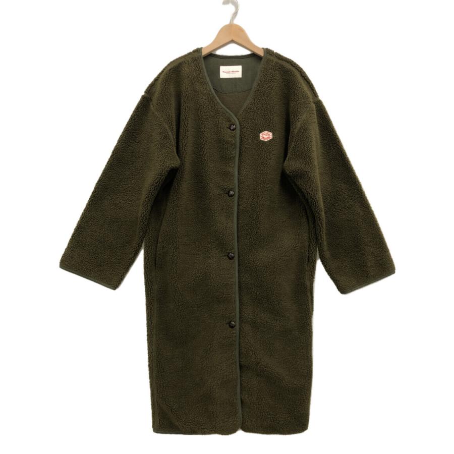 バンソンエミレイユ ノーカラーボアコート レディース SIZE 36 (S 