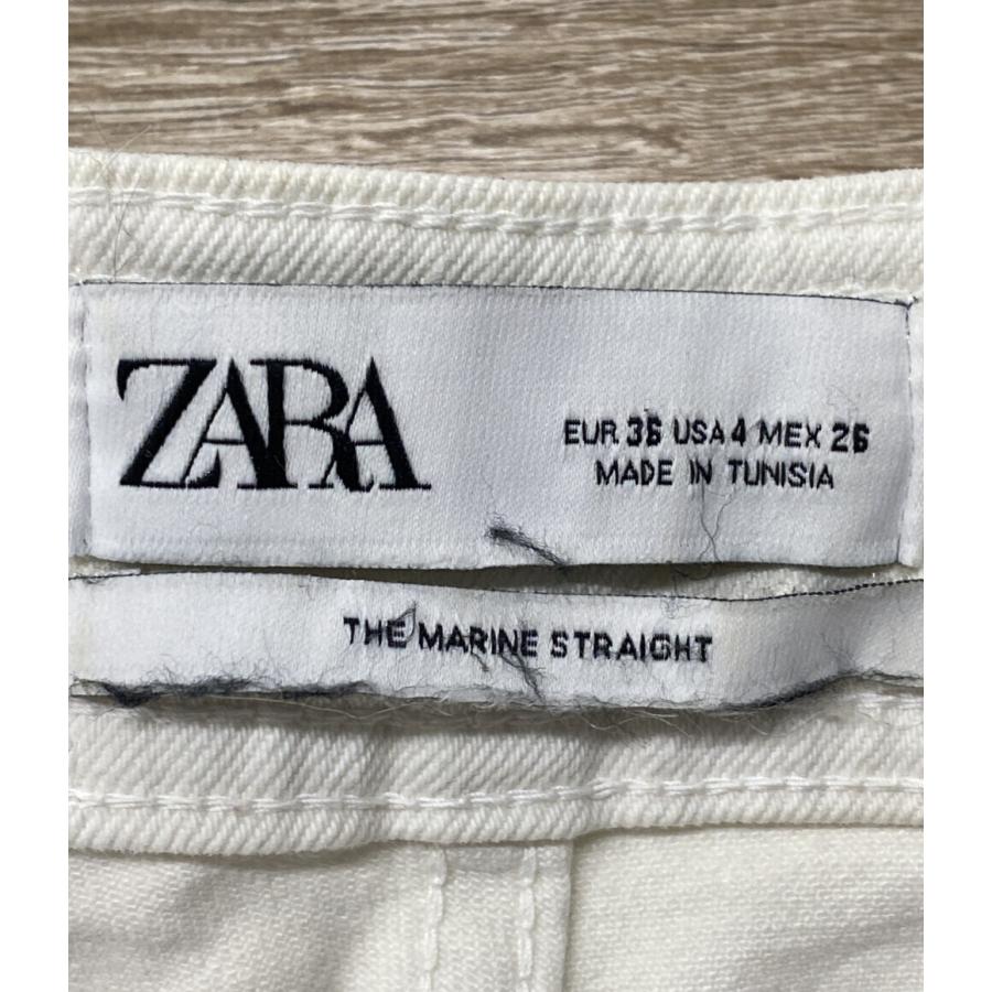 ディズニープリンセスのベビーグッズも大集合 裾カットオフ仕様 ワイドパンツ コットンパンツ ザラ レディース 中古 Zara S 36 Size その他ボトムス パンツ Www We Job Com