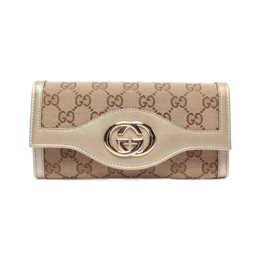 GUCCI◇グッチ/長財布/PVC/ブラウン/282431 0416-