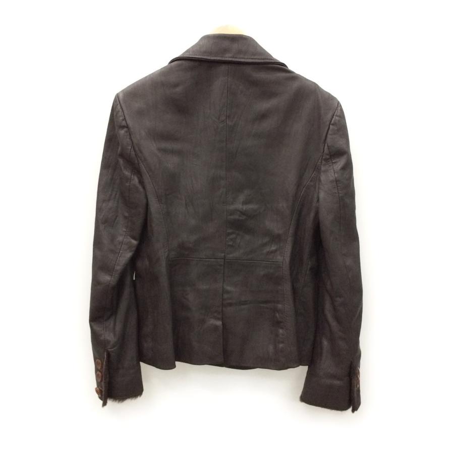 MAURIZIO PECORARO マウリツィオペコラーロ SIZE 40 (M) ラムレザー  