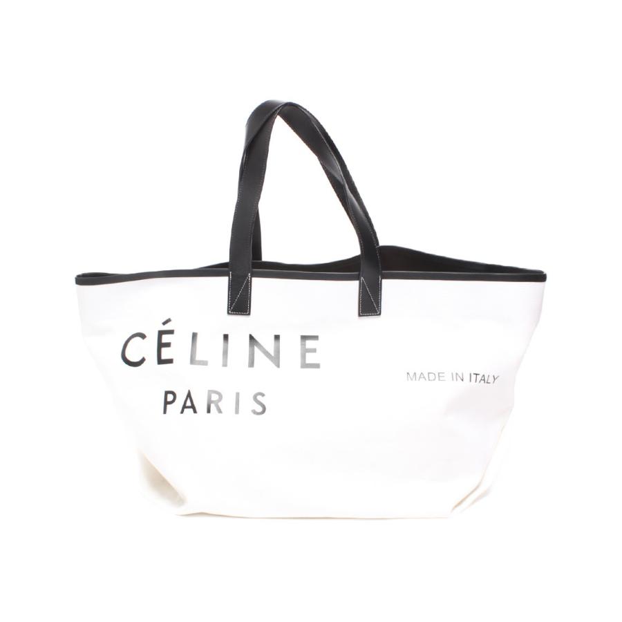 セリーヌ　CELINE キャンバス バッグ ホワイト CELINE キャンバス バッグ ホワイト