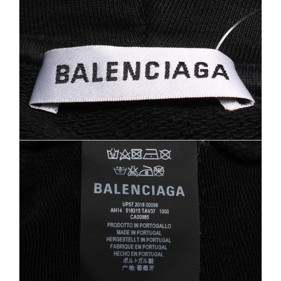 バレンシアガ プルオーバーパーカー バックロゴプリント AH14 518215 TAV37 メンズ SIZE XS (XS以下) Balenciaga 中古｜hugall｜03