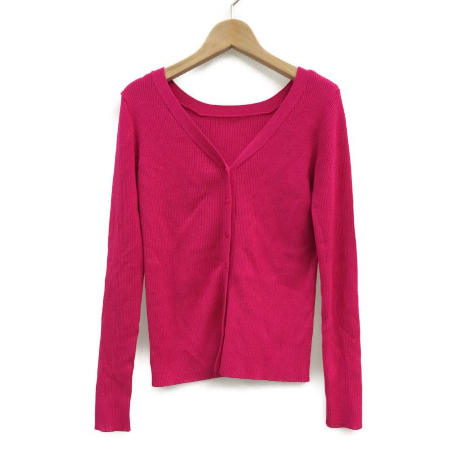 美品 ダニーアンドアン 長袖リブニットカーディガン マゼンタ レディース Size F M Danny Anne 中古 Ast Hugall Fashion ハグオール 通販 Yahoo ショッピング