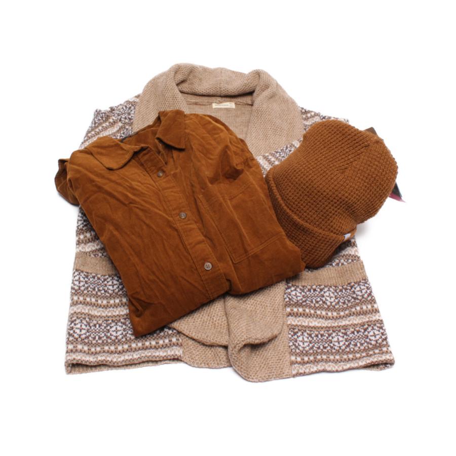 ユニクロ コーディネートセット ニット シャツワンピース 帽子 レディース Size L L Uniqlo 中古 Ast Hugall Fashion ハグオール 通販 Yahoo ショッピング