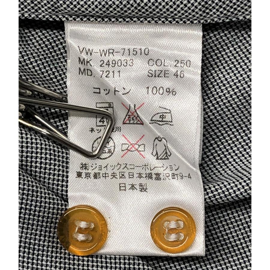 d*7様 Vivienne Westwood MAN シャツ　サイズ46 Vivienne Westwood MAN コットン ストライプ シャツ 46サイズ