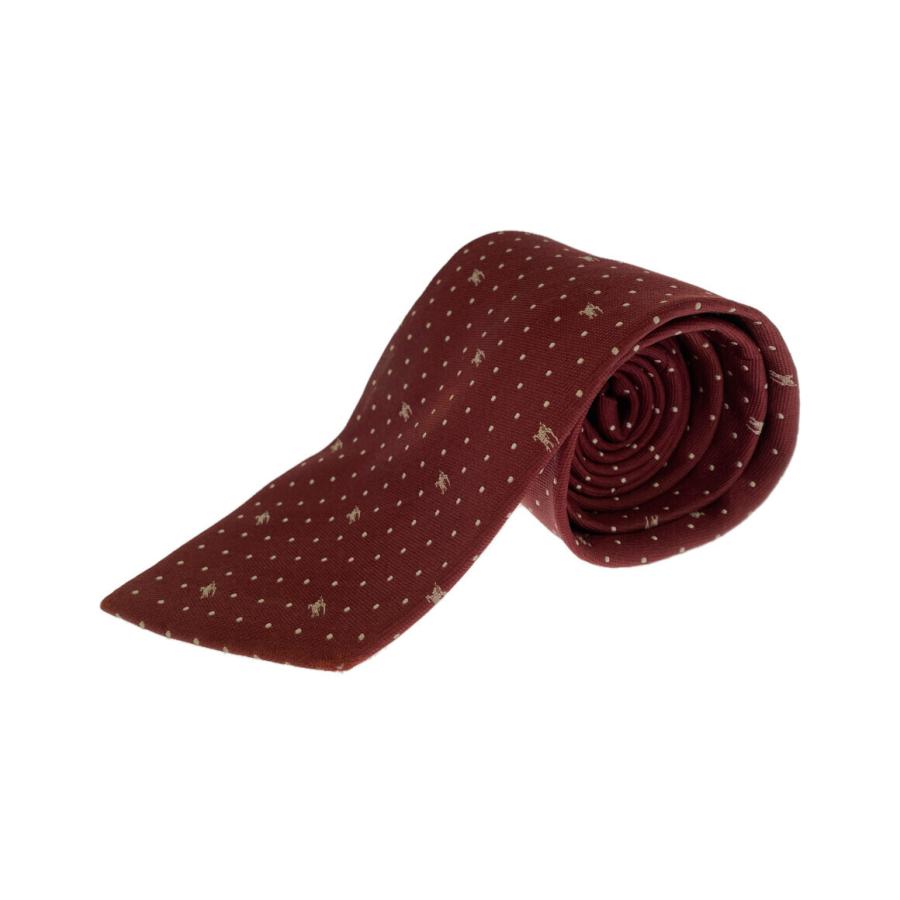 バーバリーロンドン ネクタイ ドット柄 メンズ BURBERRY LONDON 中古