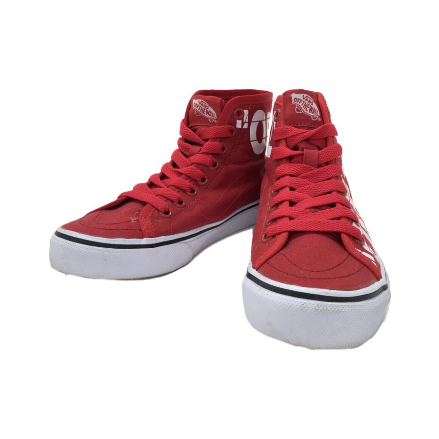 バンズ スニーカー 593406-0003 V38CL+ DECON SK8-HI DECON DX RED OTW レディース SIZE 23cm (M) VANS 中古｜hugall