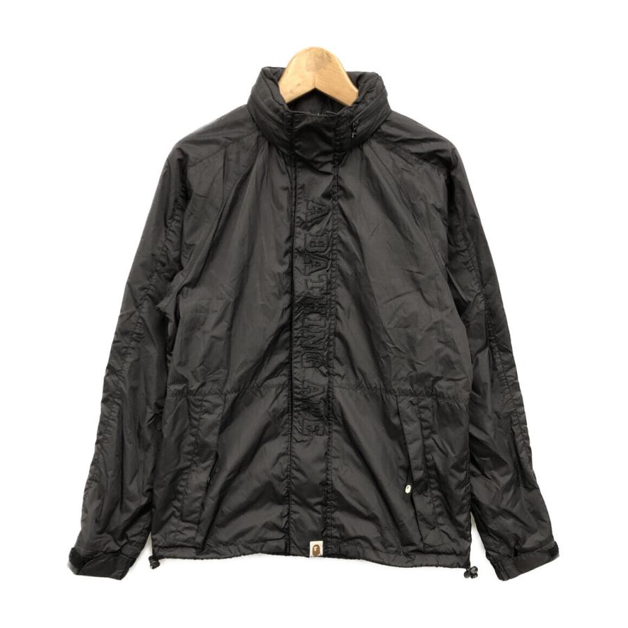 美品 アベイシングエイプ ナイロンジャケット ブラック メンズ SIZE XS