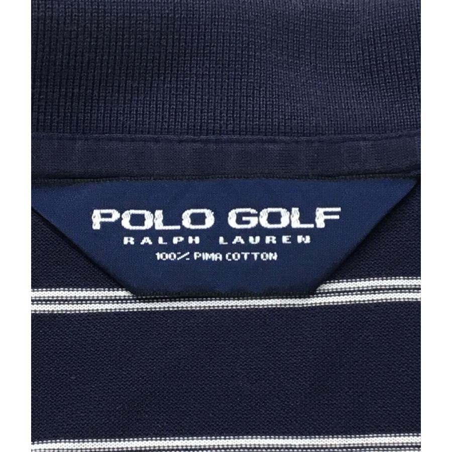 長袖ポロシャツ ボーダー柄 メンズ Size S S Polo Golf 中古 バーゲンで