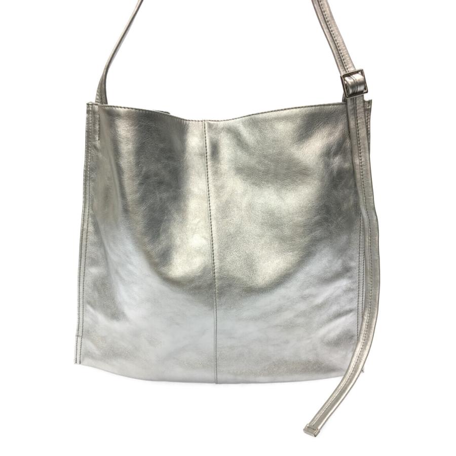 ショルダーバッグ シルバー レディース ear PAPILLONNER 中古  