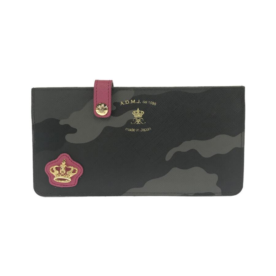 ADMJ 長財布カモフラージュ未使用品