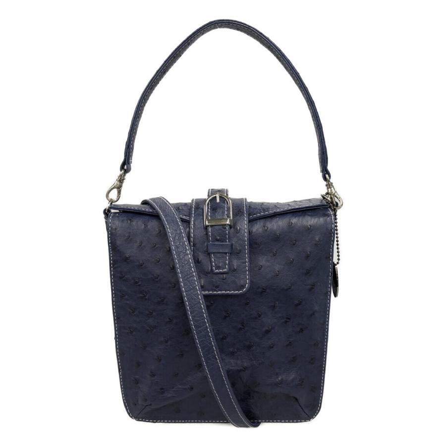 2way ハンドバッグ ショルダーバッグ オーストリッチ レディース JRA  