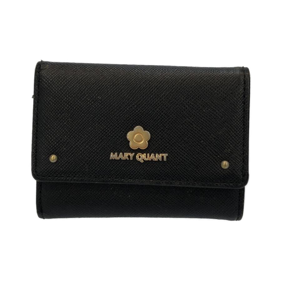 マリークヮント 三つ折り財布 レディース MARY QUANT 中古 マリークヮント 三つ折り財布 レディース MARY QUANT 中古