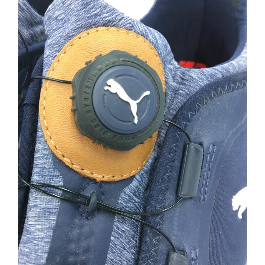 PUMA ゴルフシューズ 190582 05 ネイビー 26.5 cm