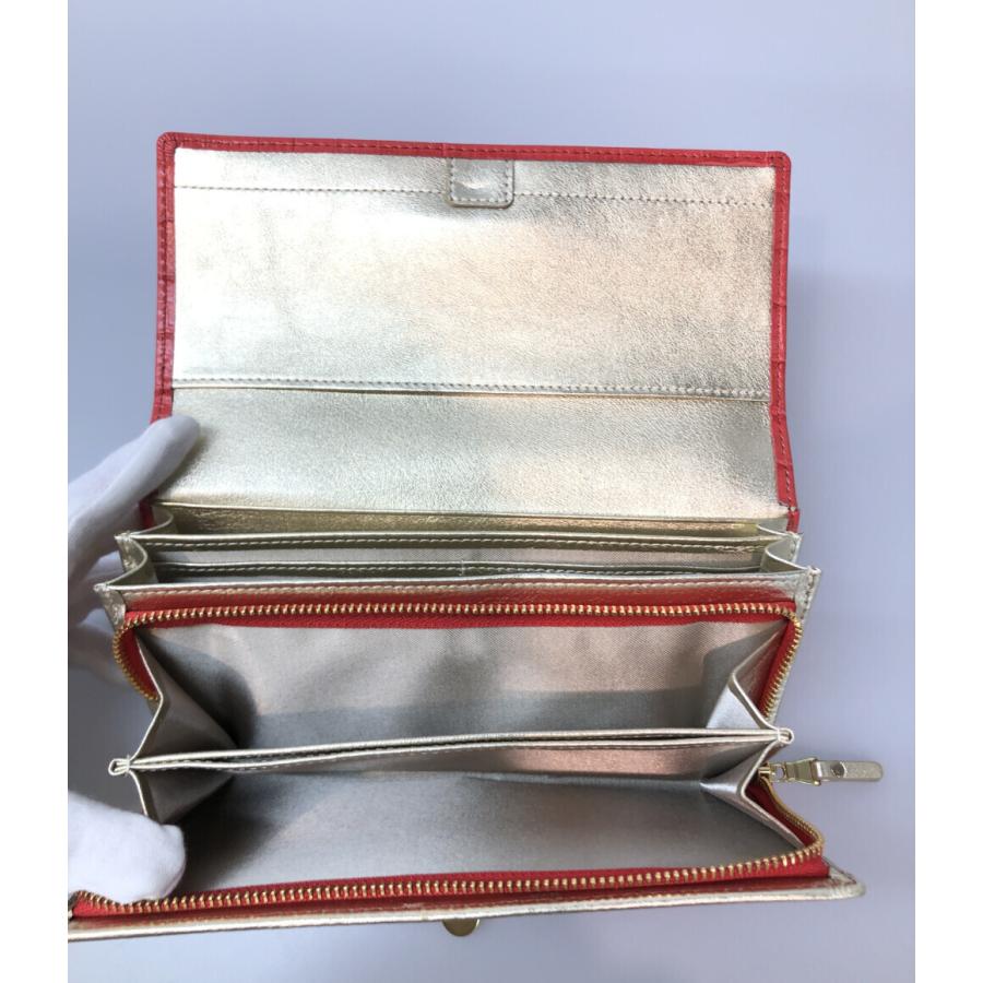 美品 サザビー 二つ折り長財布 レディース SAZABY 中古