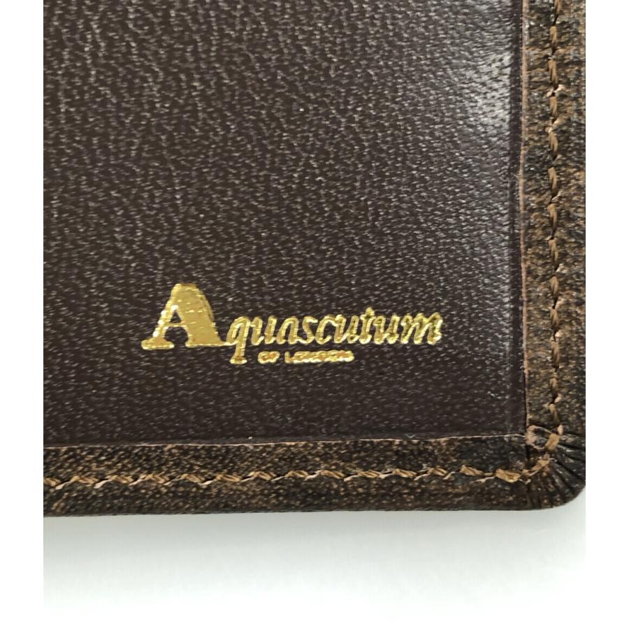 アクアスキュータム 二つ折り財布 メンズ Aquascutum 中古｜hugall｜04