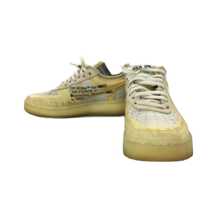 ナイキ ローカットスニーカー ×OFF-WHITE AIR FORCE 1 A04606