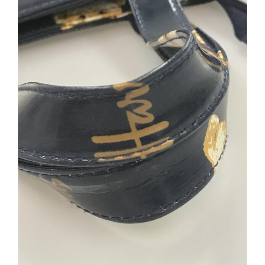 ハロッズ ベア柄エナメルトートバッグ レディース Harrods 中古