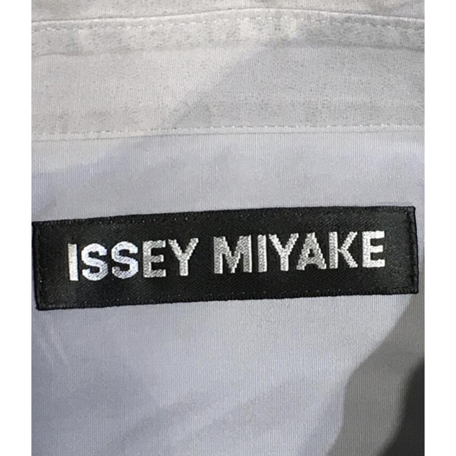 イッセイミヤケ Stand Collar Wide Shirt スタンドカラー ワイドシャツ