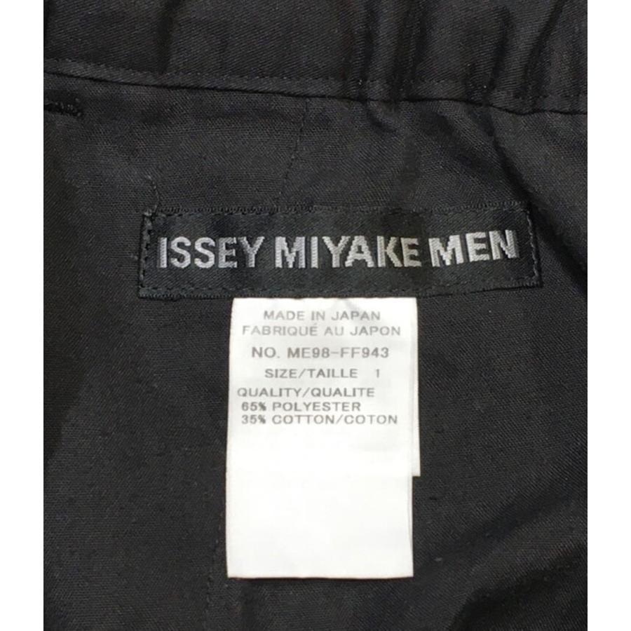 イッセイミヤケ メン 裾プリーツイージーパンツ コットンポリ ME98