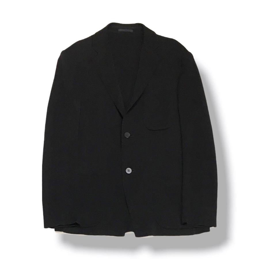 issey miyake ジャケット テーラード 日本製 イッセイミヤケ ウール 美品 90s イッセイミヤケ ニットテーラードジャケット 日本製