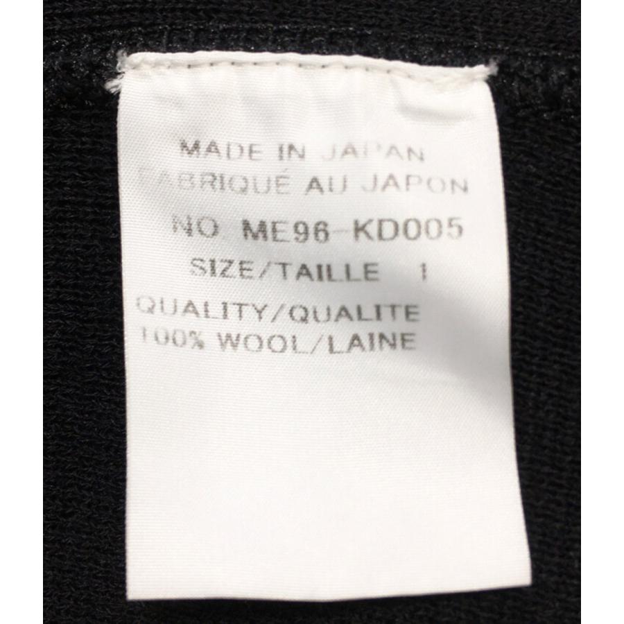 イッセイミヤケ メン ニットテーラードジャケット 黒 メンズ SIZE S