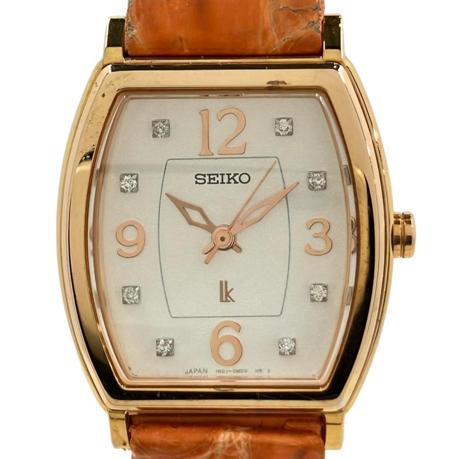 SEIKO セイコー lk ルキア トノー 1N01-0GA0 クォーツ 腕時計 セイコー 腕時計 lk ルキア クオーツ ホワイト 1N01-0GA0