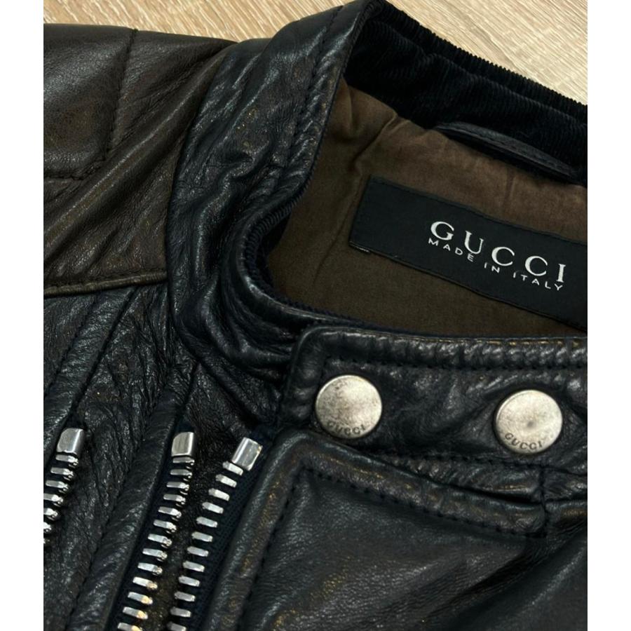 gucci ハラコ&ファー　ライダース gucci ハラコ&ファー ライダース