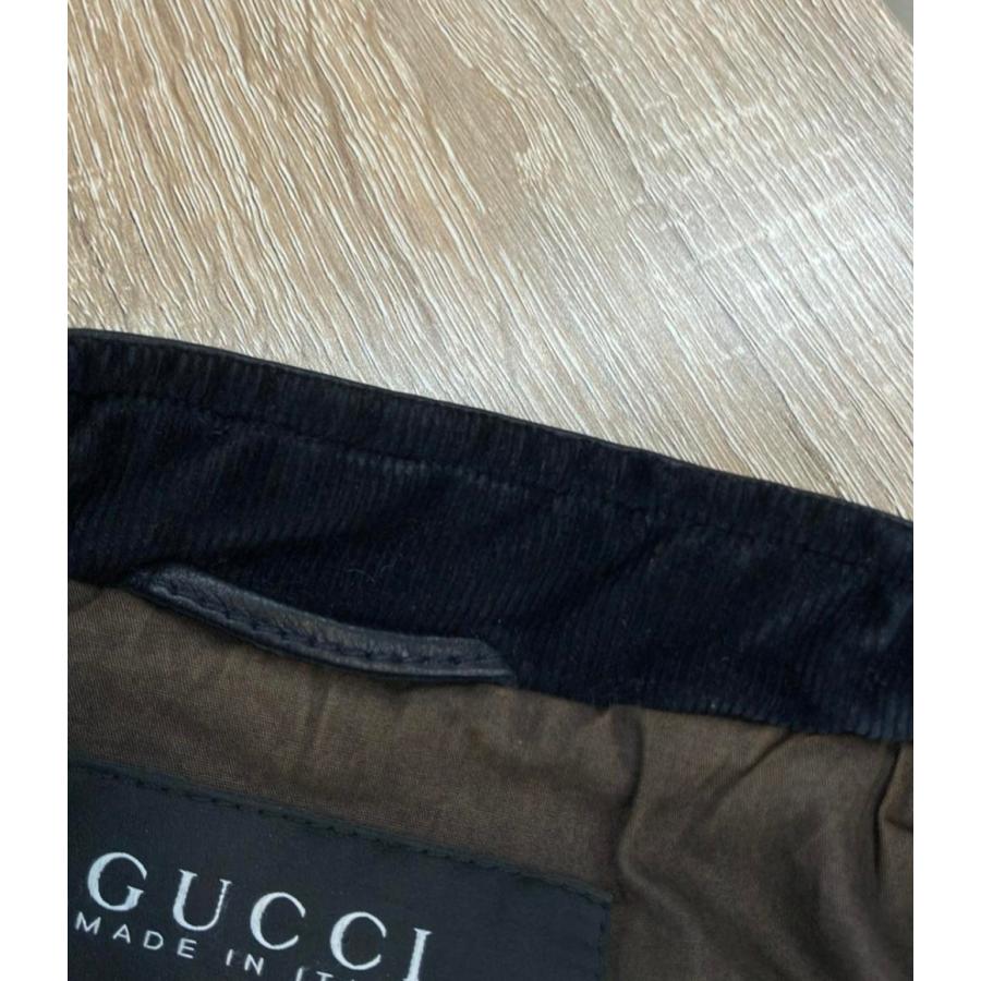 美品 GUCCI ライダースジャケット シングル 羊革 ラムレザー L グッチ ライダースジャケット ラムレザー レディースサイズ38 543604