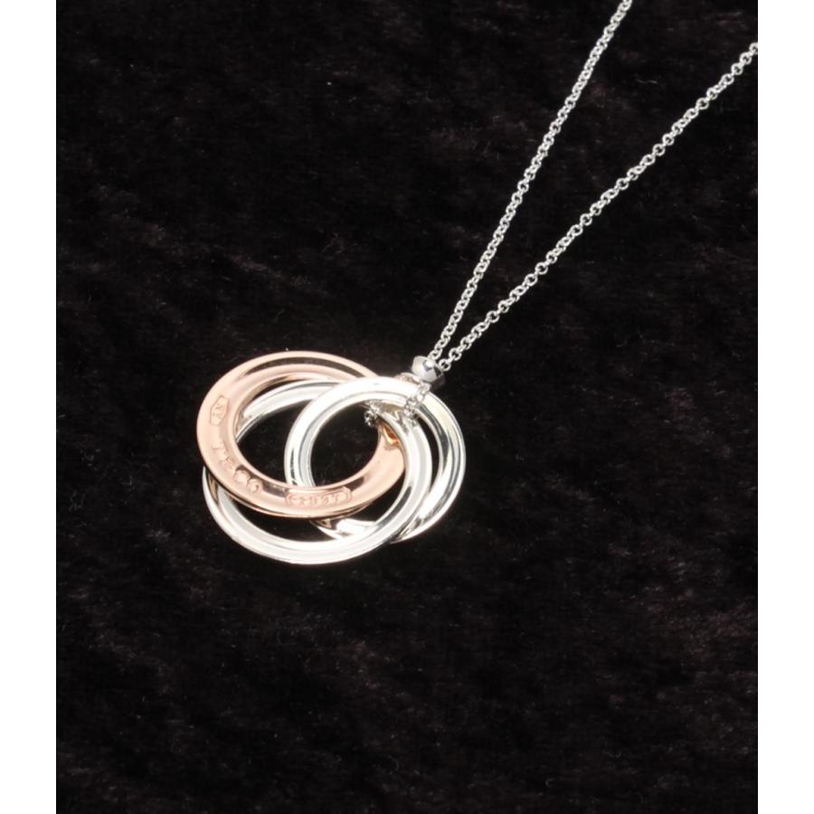 美品 ティファニー ネックレス SV925 ルベドメタル 1837 インター