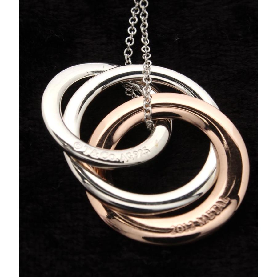 美品 ティファニー ネックレス SV925 ルベドメタル 1837 インター