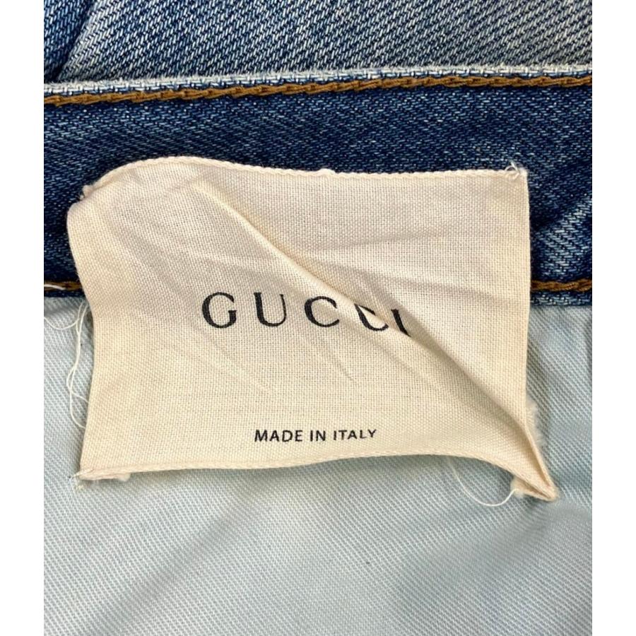 グッチ デニムパンツ ダメージ加工 メンズ SIZE 32 (M) GUCCI 中古
