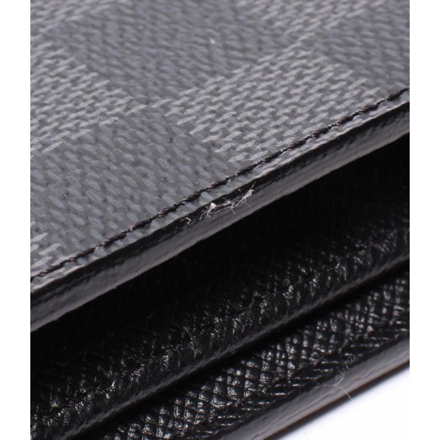 ルイヴィトン 長財布 ポルトフォイユ・ブラザ ダミエグラ