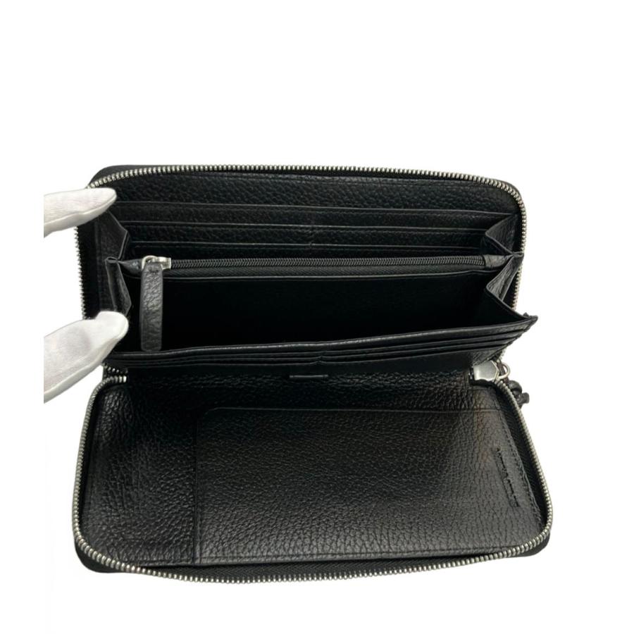 EMPORIO ARMANI 長財布 YEW698 ラウンドファスナー エンポリオ・アルマーニ ラウンドファスナー二つ折り長財布