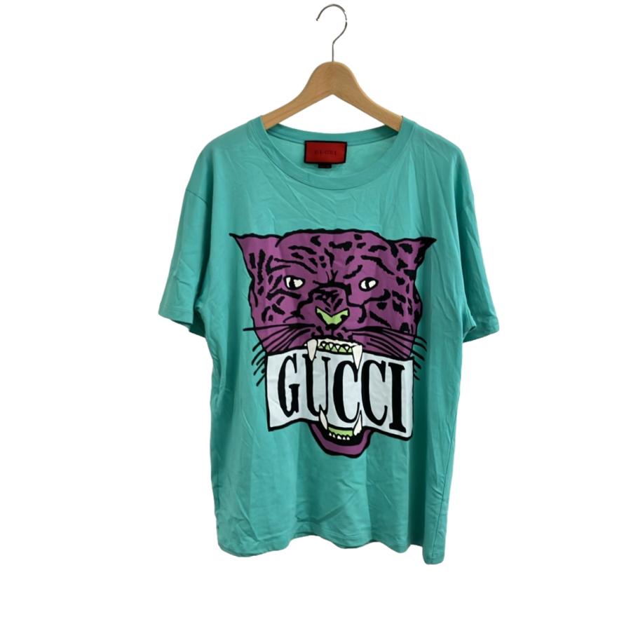 グッチ 半袖Tシャツ タイガープリント メンズ SIZE 1 (L) GUCCI 中古 