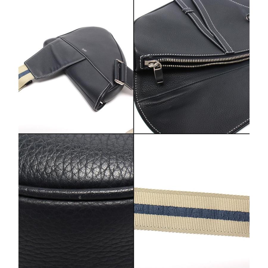 美品 ディオール ショルダーバッグ ボディバッグ サドルバッグ メンズ