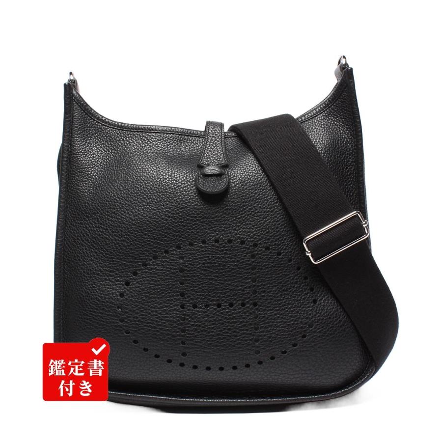 エルメス ショルダーバッグ □M刻印 シルバー金具 トリヨンクレマンス エヴリン3 PM レディース HERMES エルメス ショルダーバッグ □M刻印 シルバー金具 トリヨンクレマンス