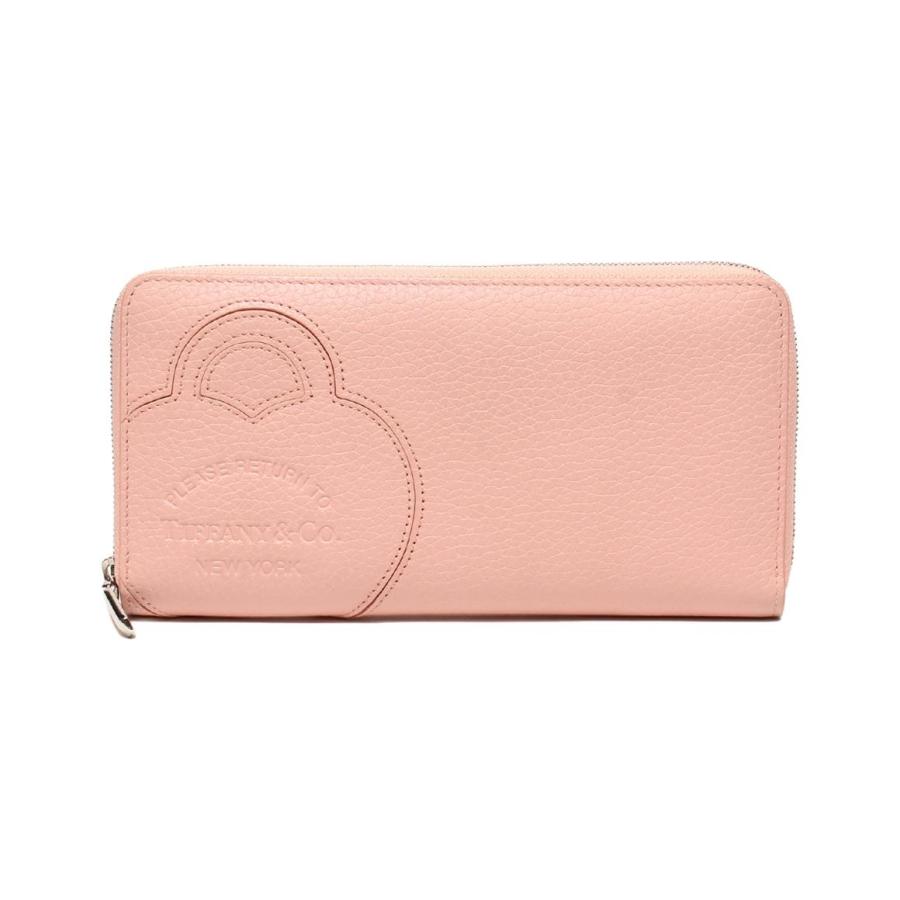 ティファニー ラウンドファスナー長財布 リターントゥティファニー  