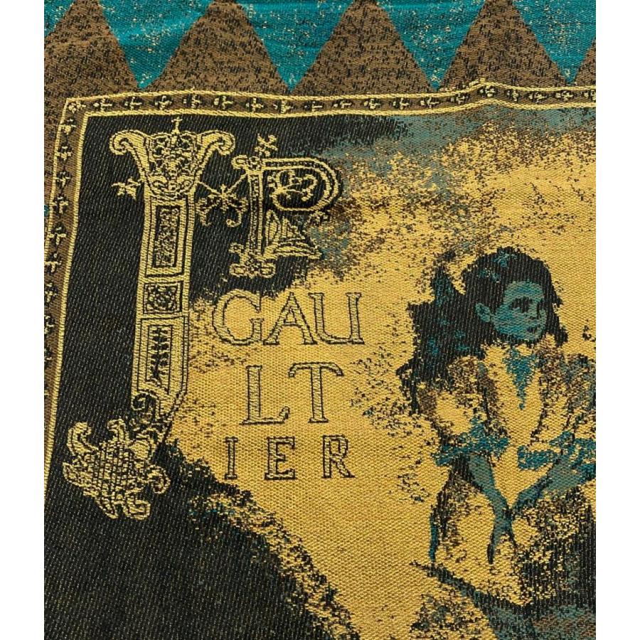 美品 ジャンポール・ゴルチェ 大判ストール レディース Jean Paul